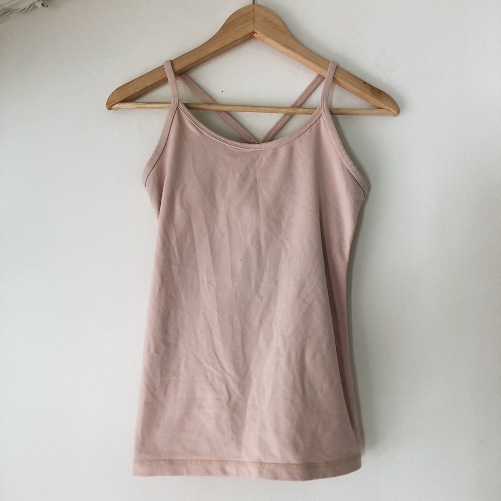 Power Y Tank Luon Light Pink